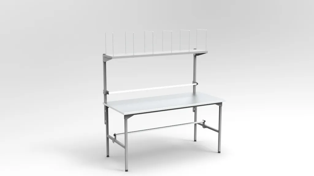 Modułowy stół do pakowania 120 × 80 cm RA Construction pc-3-0001