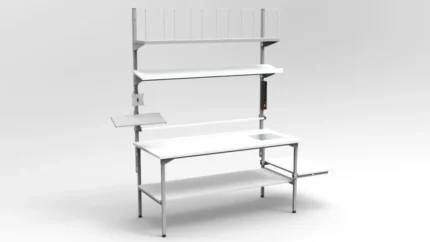 Stół do pakowania 120x70 cm z wagą w blacie RA Construction PC-3-0004