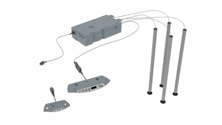 Elektryczna regulacja wysokości stołu RA Construction