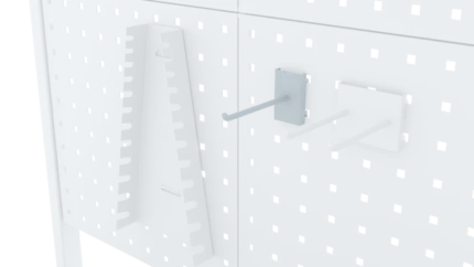 Haczyk pojedynczy tablica perforowana RA Construction