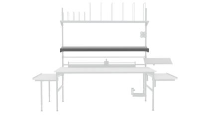 Półka kątowa do stołu 120x30 RA Construction