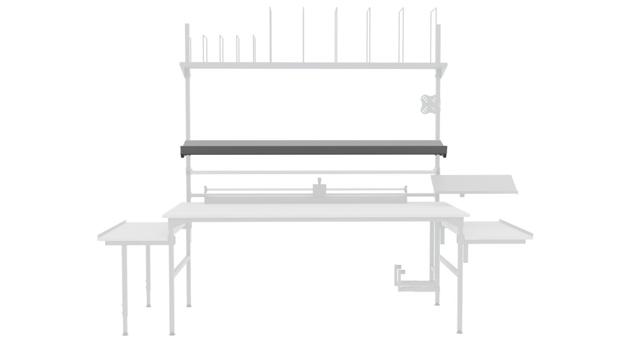 Półka kątowa do stołu 120x30 RA Construction