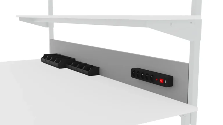 Ścianka zabezpieczająca do stołu RA Construction detal