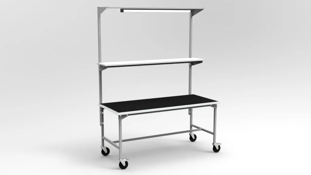 Stół montażowy mobilny z balanserem RA Construction EC-3-0011