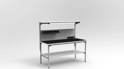 Stół montażowy z dolną półką RA Construction EC-3-0008