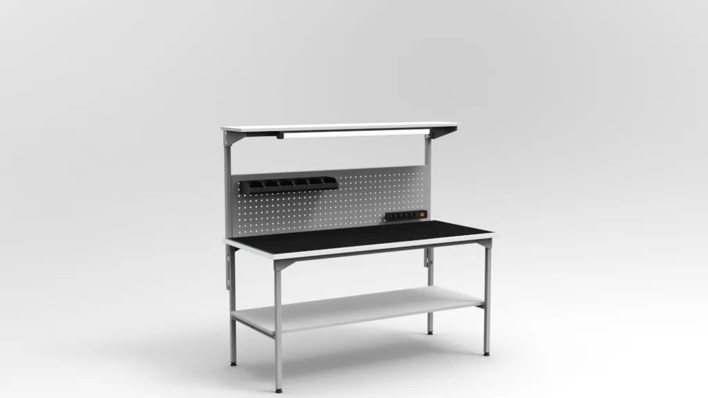 Stół montażowy z dolną półką RA Construction EC-3-0008