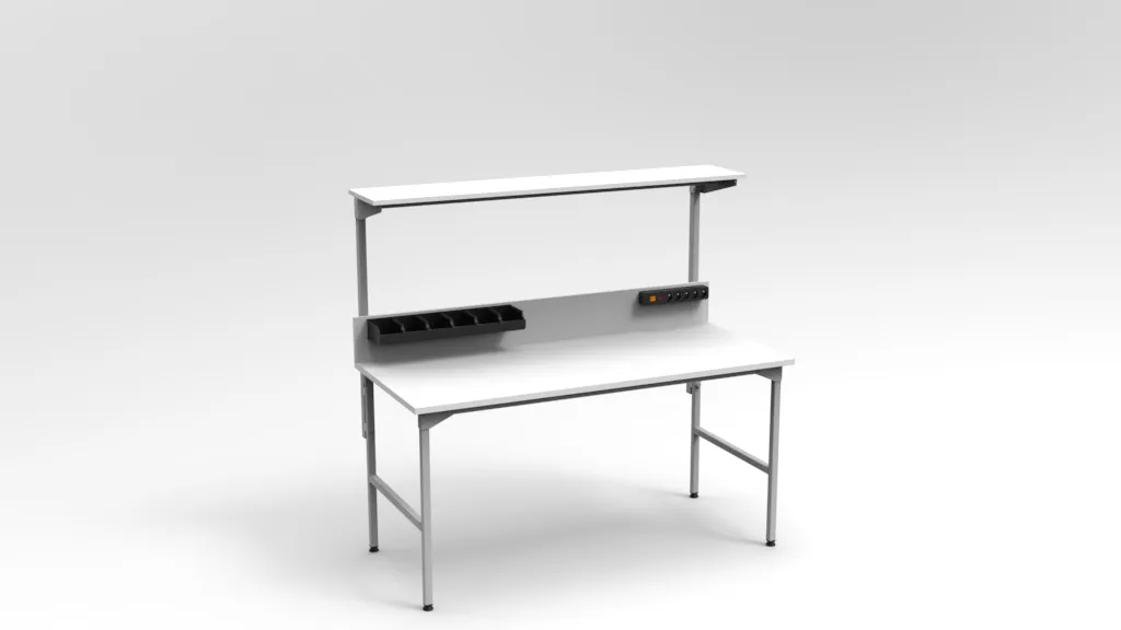 Stół montażowy z nadbudową 1000 mm RA Construction EC-3-0002