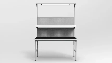 Stół montażowy z podwójną tablicą narzędziową RA Construction EC-3-0009 - 2