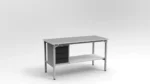 Stół warsztatowy z metalowym blatem & szafką 3-szufladową – SC-3-0002