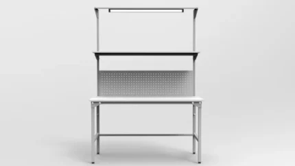 Stół warsztatowy z tablicą perforowaną SC-3-0004 RA Construction