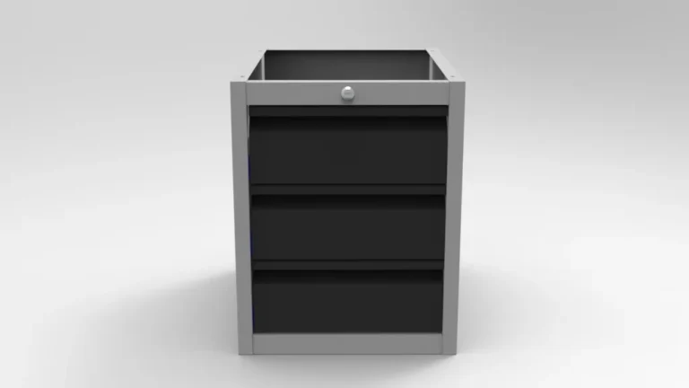 Szafka metalowa z trzema szufladami RA Construction SC-006 - 2