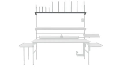 Półka na kartony do stołu 120x30 cm RA Construction