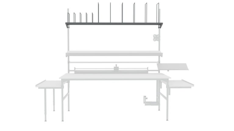Półka na kartony do stołu 120x30 cm RA Construction