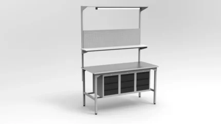 stół ślusarski z nadbudową sc-3-0005