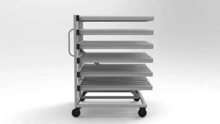 wózek na wałki aniloxowe rc-040-2