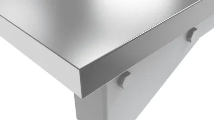 Blat z blachy ocynkowanej 120x70cm RA Construction – 0.5 mm-detal