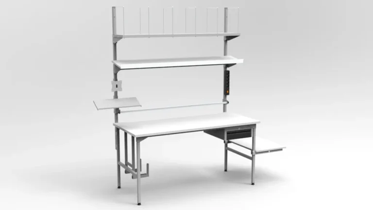 Stół do pakowania z uchwytem na kamerę 160x70 cm RA Construction PC-3-0005